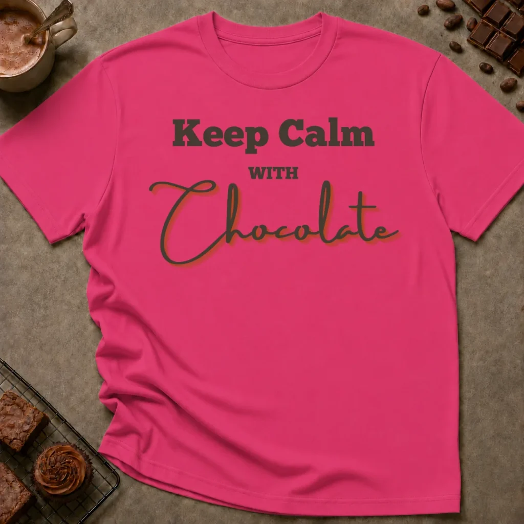 Keep Calm With Chocolate T-Shirt
