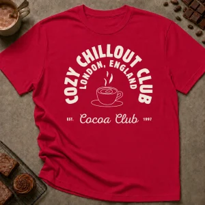 Cozy Chillout Club T-Shirt - Image 4