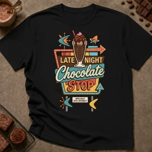 Late Night Chocolate T-Shirt - Image 2