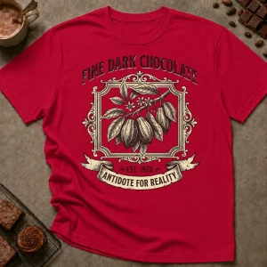 Fine Dark Chocolate T-Shirt - Image 3