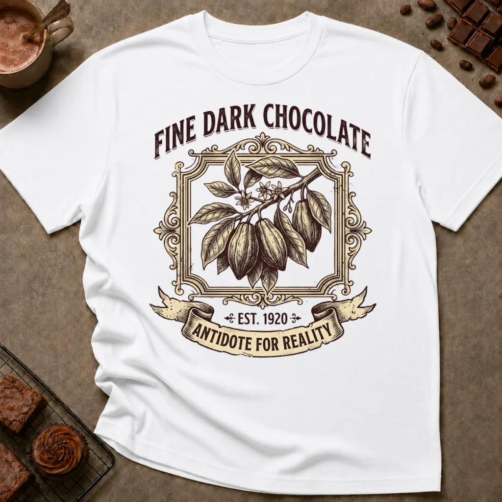 Fine Dark Chocolate T-Shirt