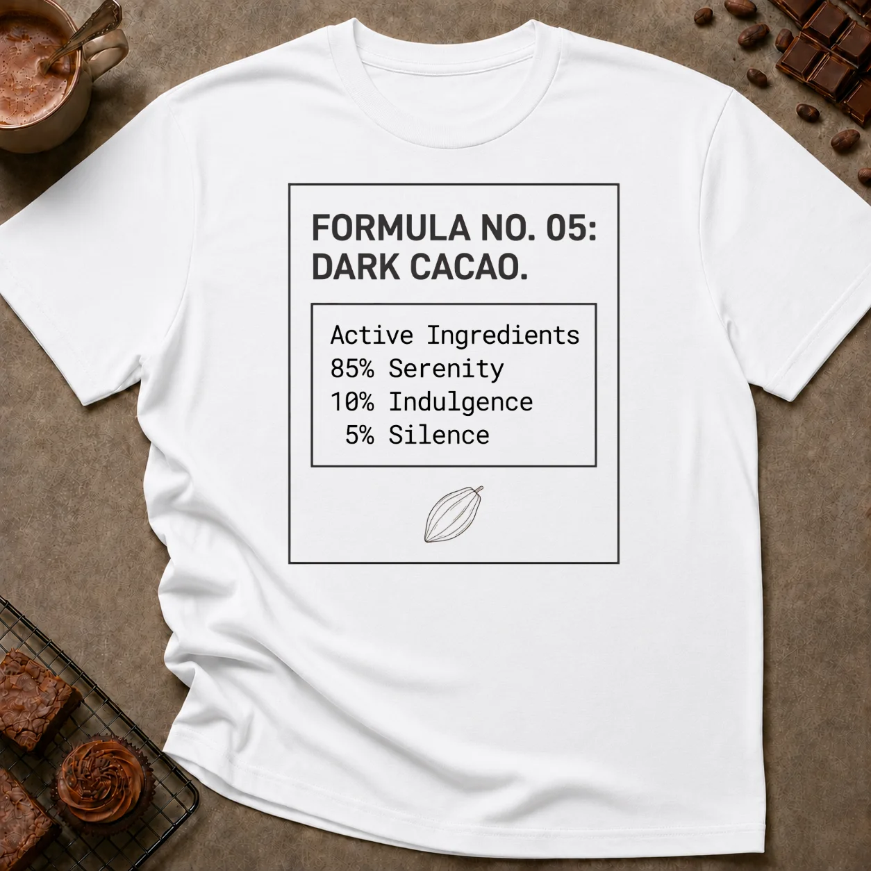 Dark Cacao T-Shirt - Image 4