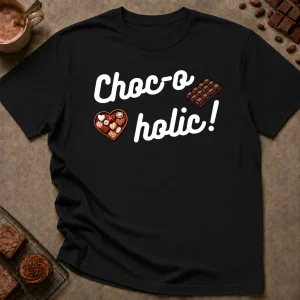 Neon Chocoholic T-Shirt - Image 1