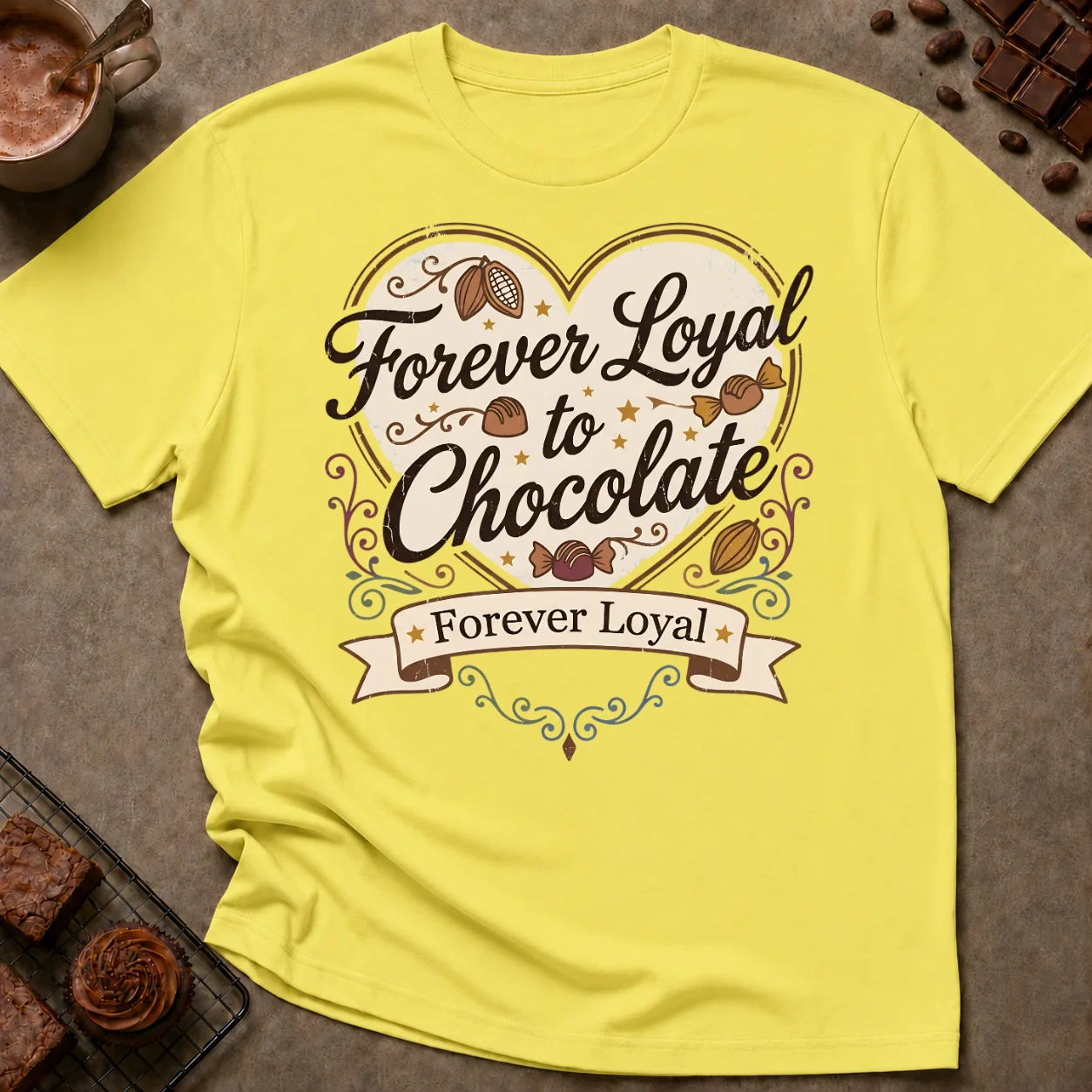Loyal to Chocolate T-Shirt - Image 3
