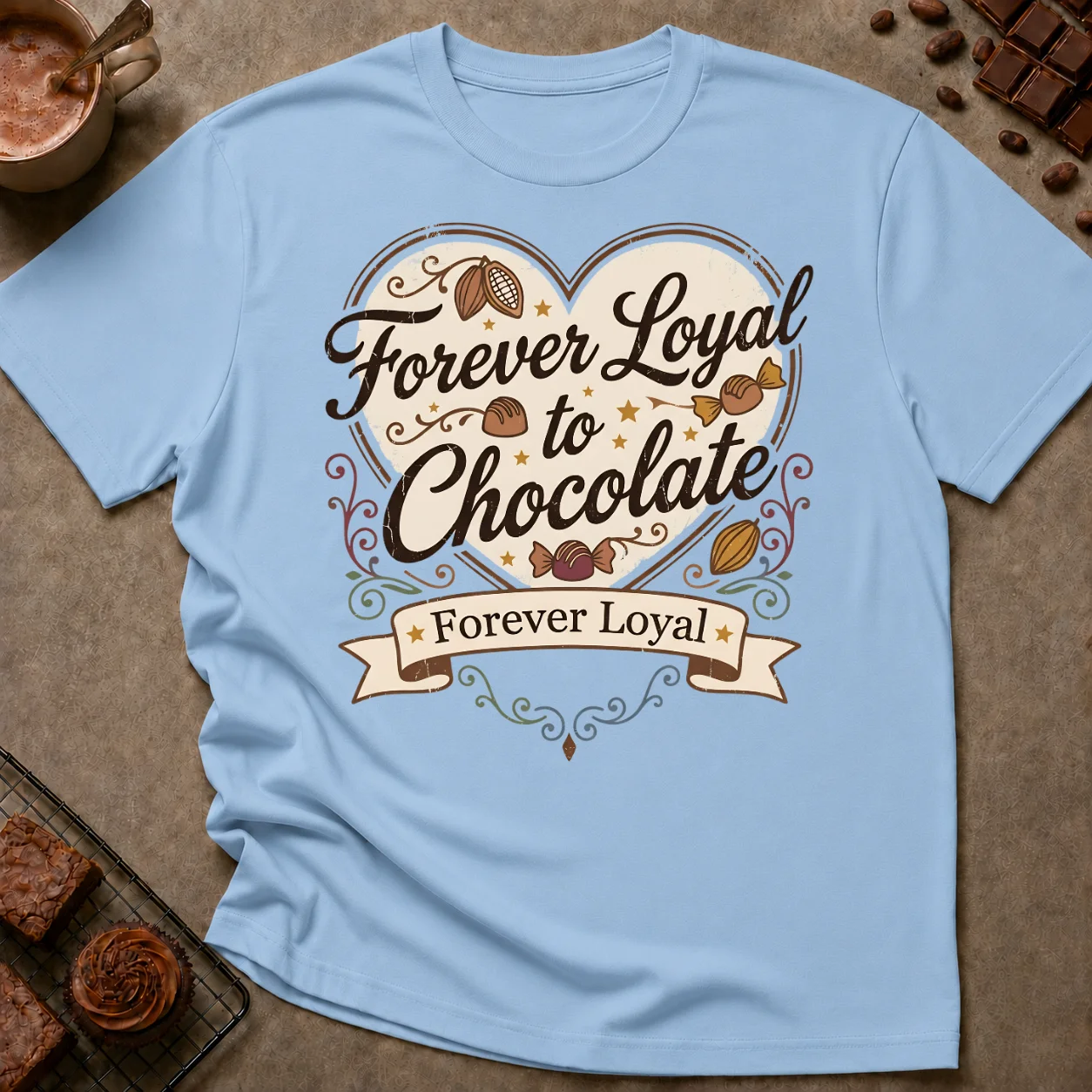 Loyal to Chocolate T-Shirt - Image 2
