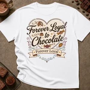 Loyal to Chocolate T-Shirt - Image 4