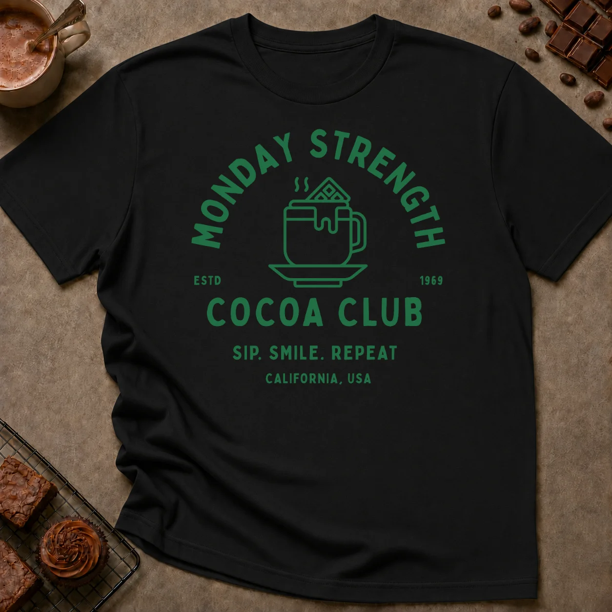 Monday Strength T-Shirt - Image 1