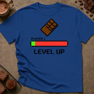Player 1 Level Up T-Shirt - Image 2