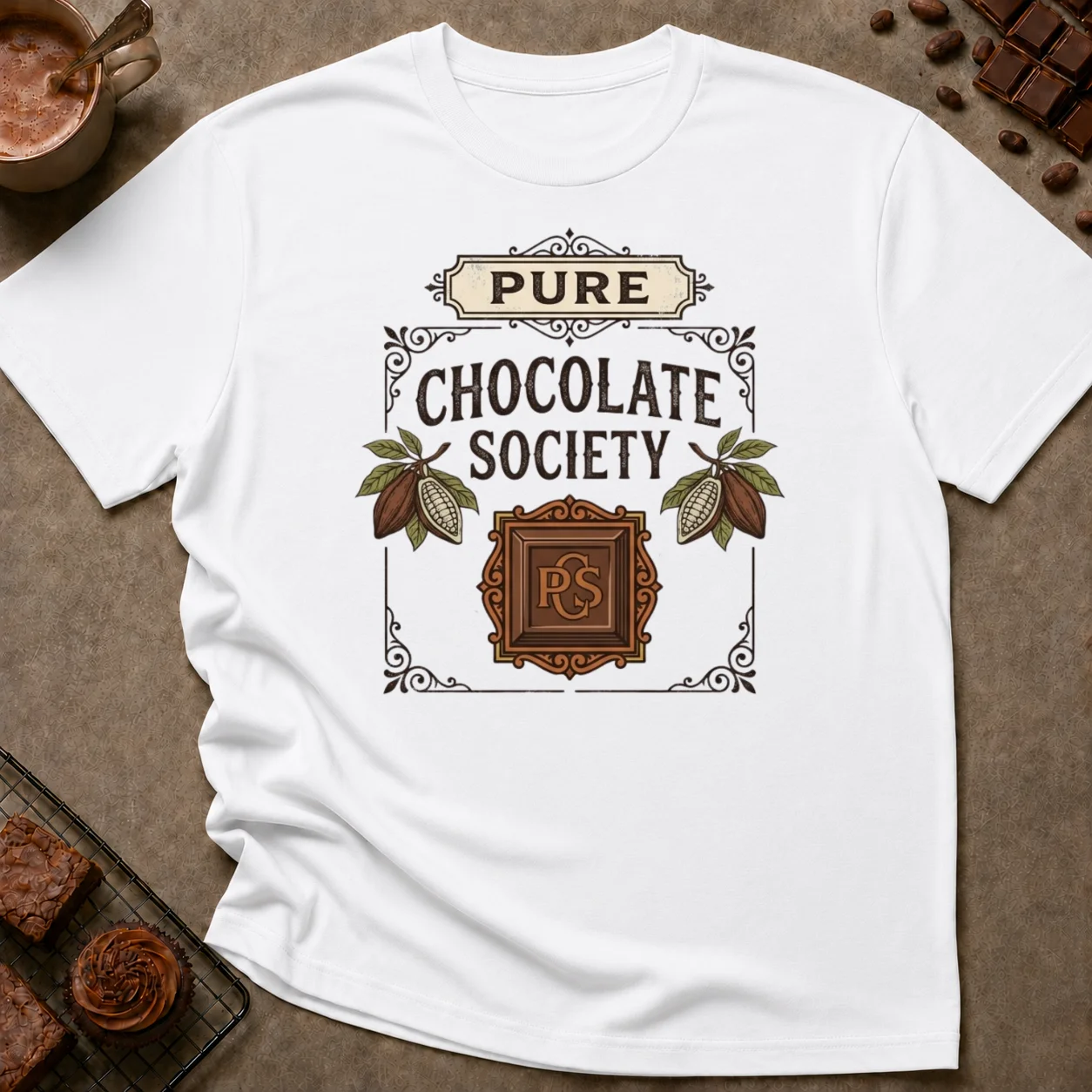 Pure Chocolate Society T-Shirt - Image 5