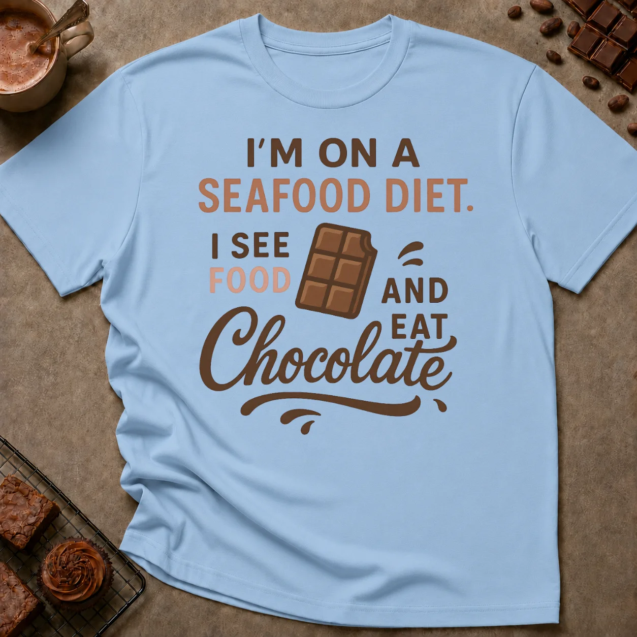 I See Food T-Shirt - Image 1