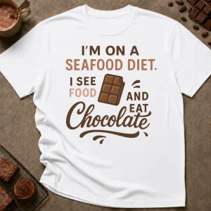 I See Food T-Shirt - Image 3