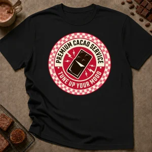 Premium Cacao Service T-Shirt - Image 2