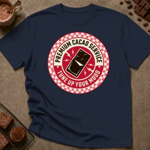 Premium Cacao Service T-Shirt - Image 3
