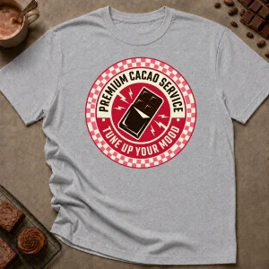 Premium Cacao Service T-Shirt - Image 1